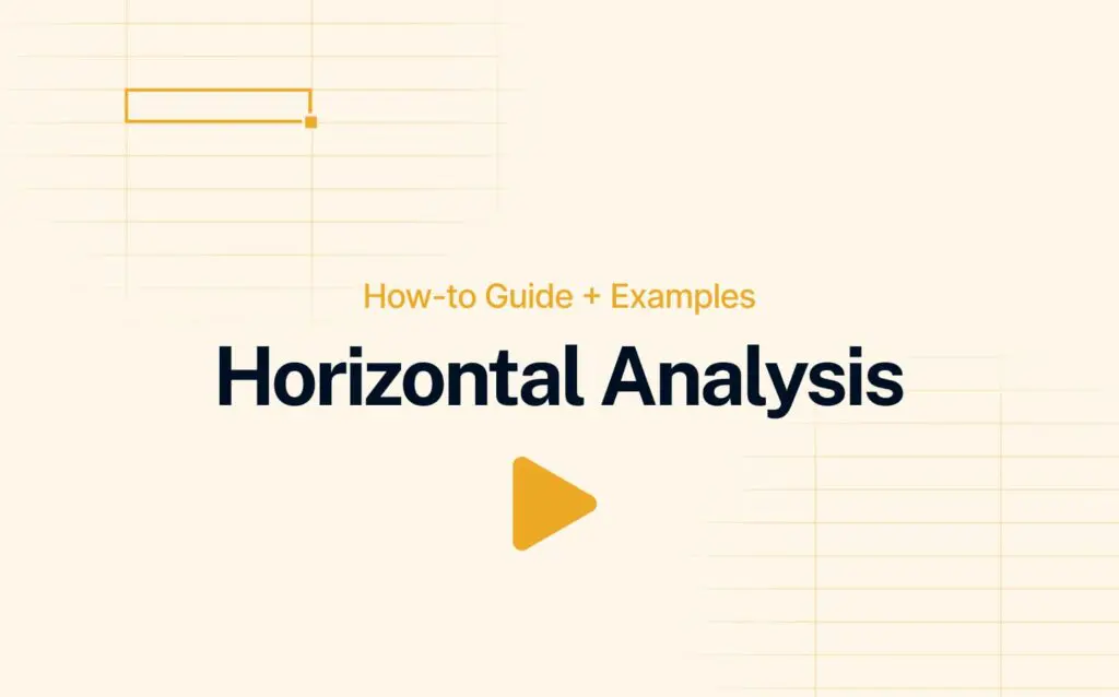 horizontal analysis