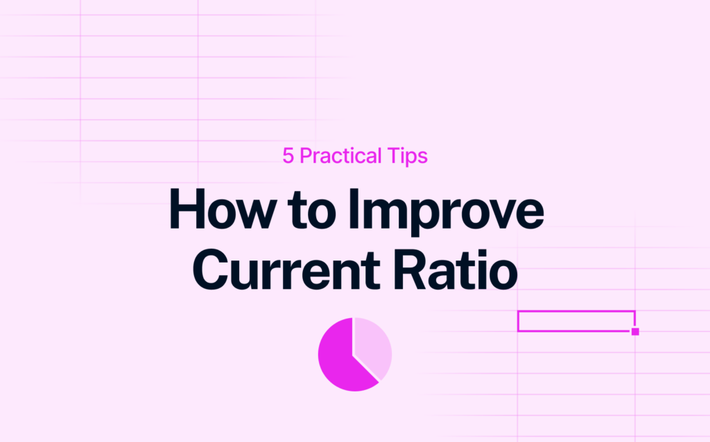 how to improve current ratio blog cover image