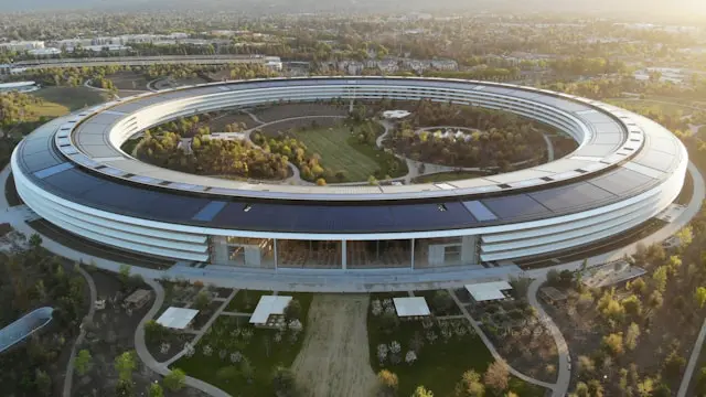 A photo of the Apple Park