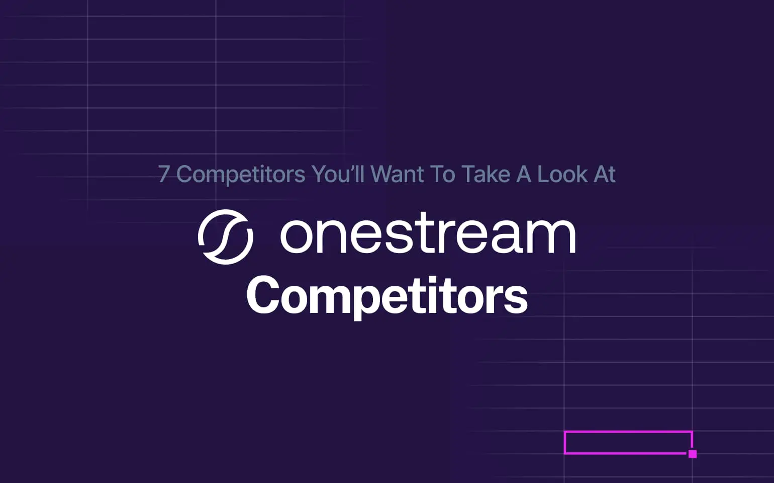 7 competitors you'll want to take a look at: one stream competitors