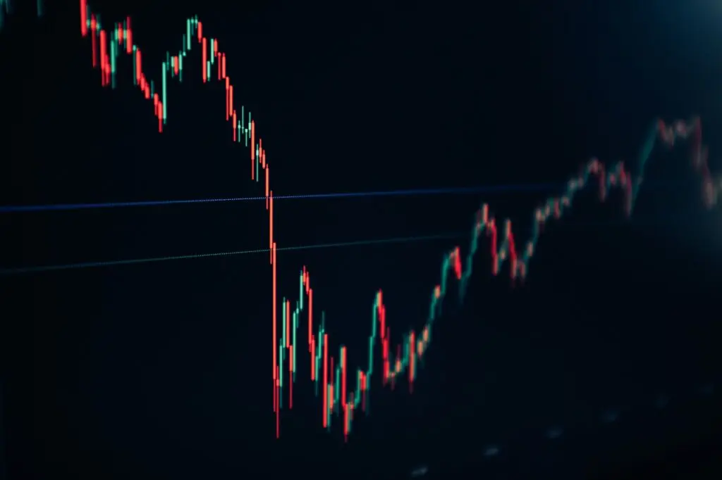 Picture showing trading chart