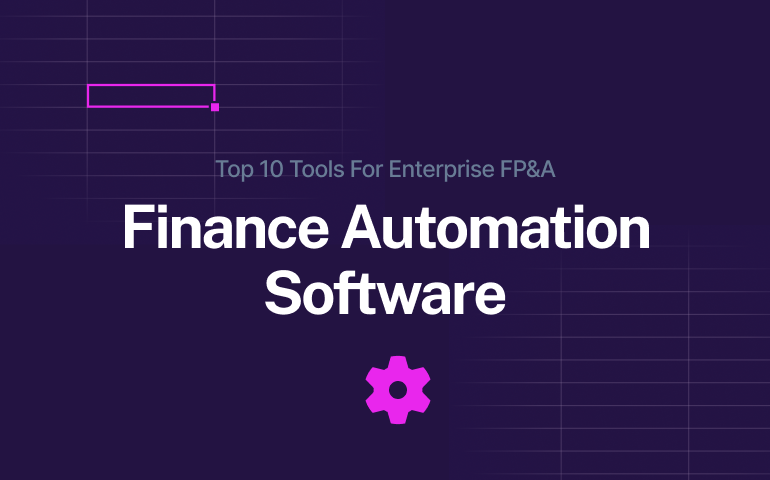 finance automation software