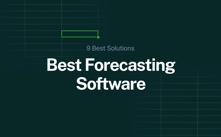 best forecasting software
