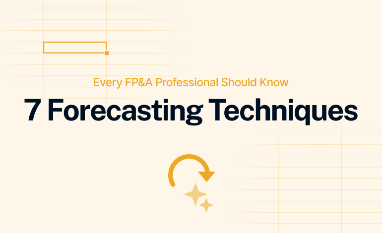 7 forecasting techniques