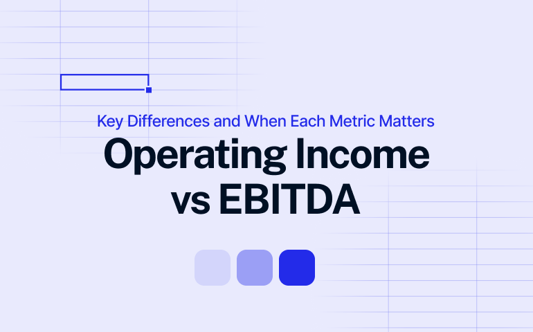 operating income vs ebitda