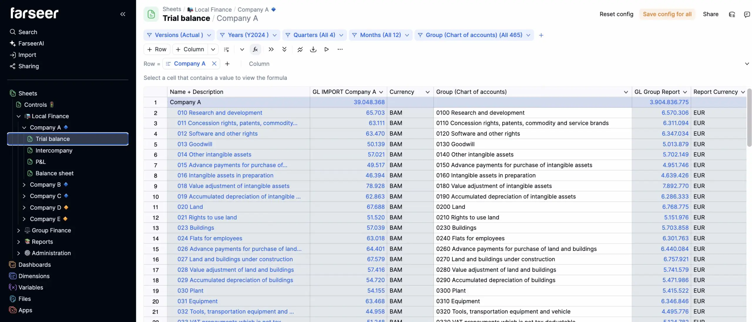 1) Collect Data - one of steps in consolidation entries