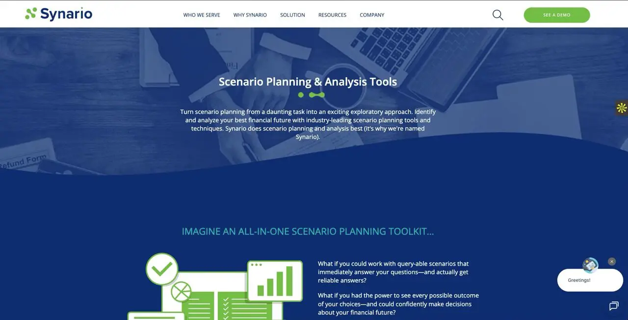 synario one of scenario planning software
