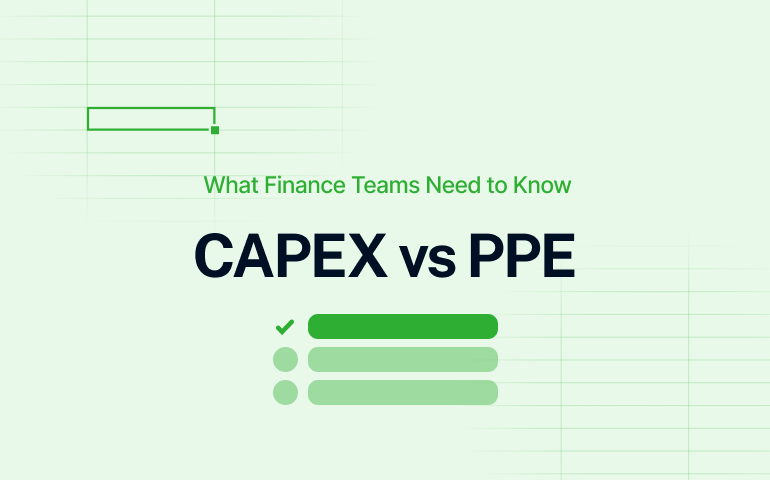 capex vs ppe