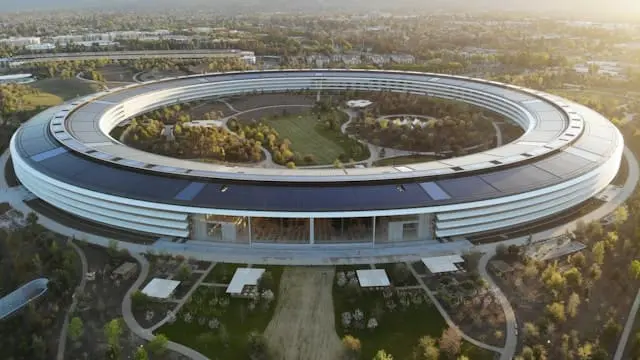 A photo of the Apple Park 