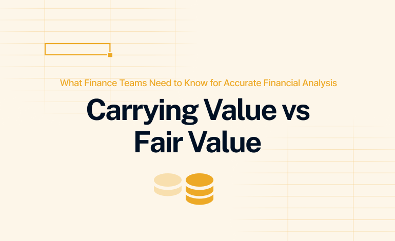 carrying value vs fair value