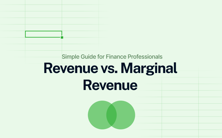 revenue vs marginal revenue
