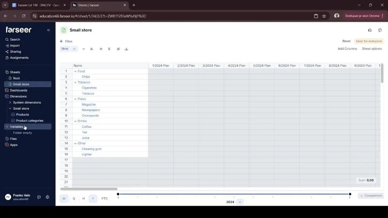 Farseer allows drill up and drill down from category-level performance down to individual products in a few clicks.