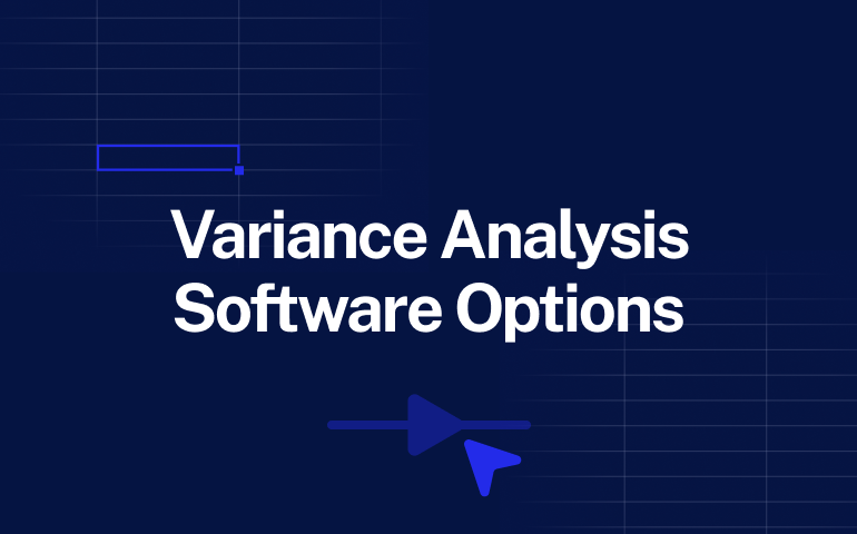 variance analysis software options