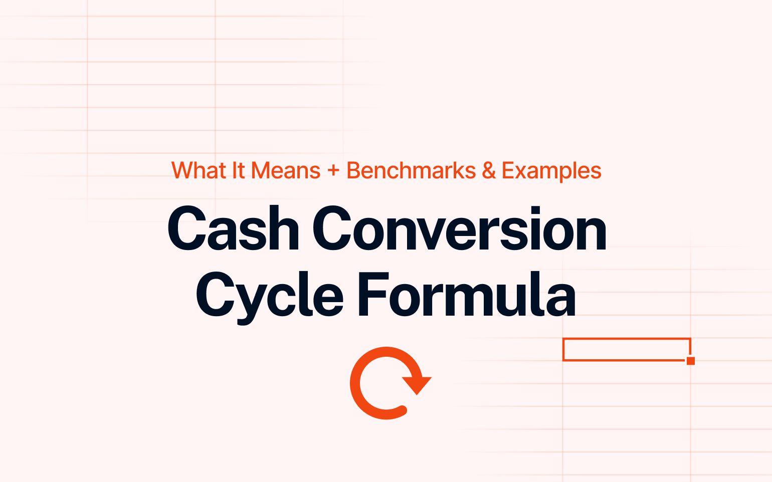 cash conversion cycle formula - what it means + examples cover image