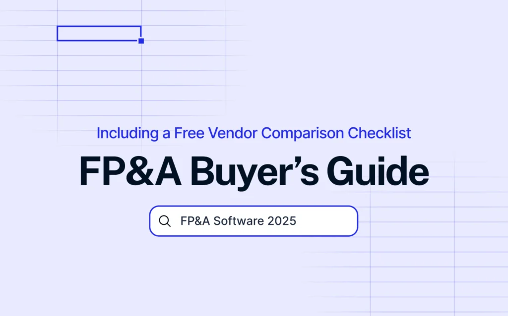 fp&a software buyers guide