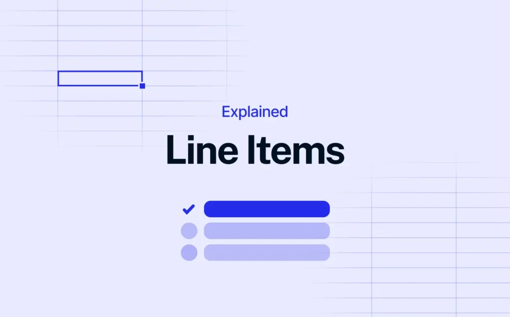 cover image for line items blog