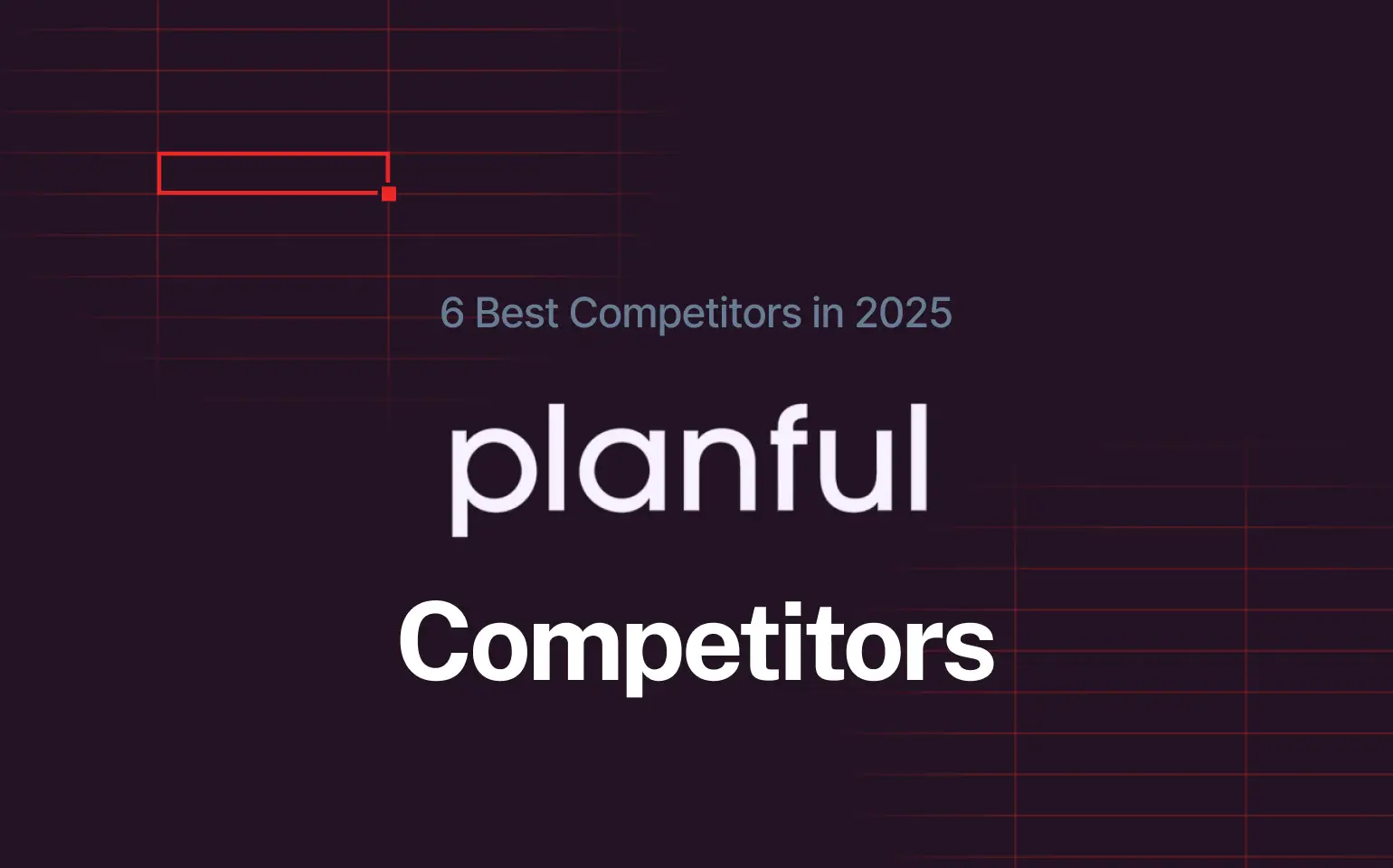 cover image showing planful competitors title