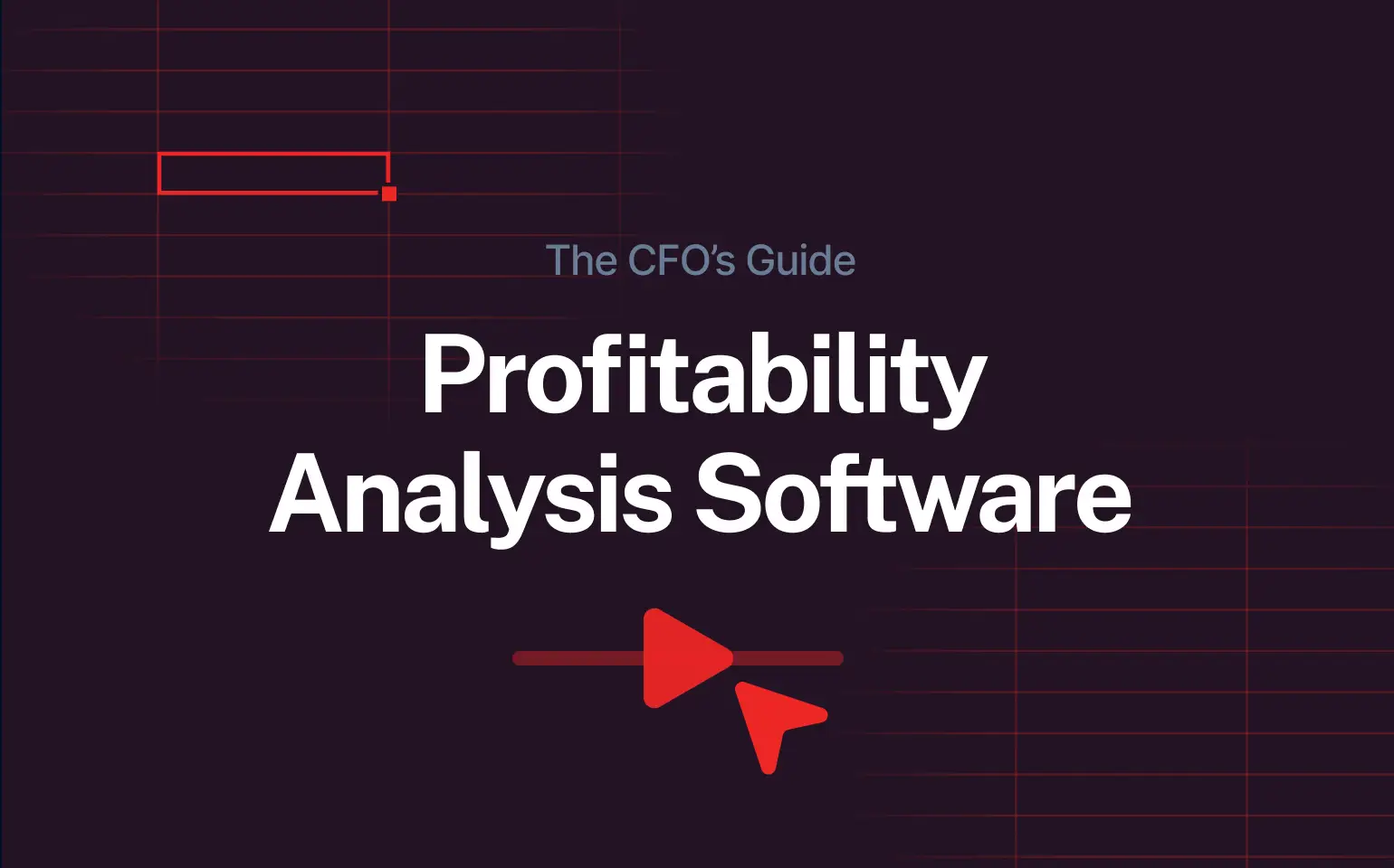 cover image with title profitability analysis softwar