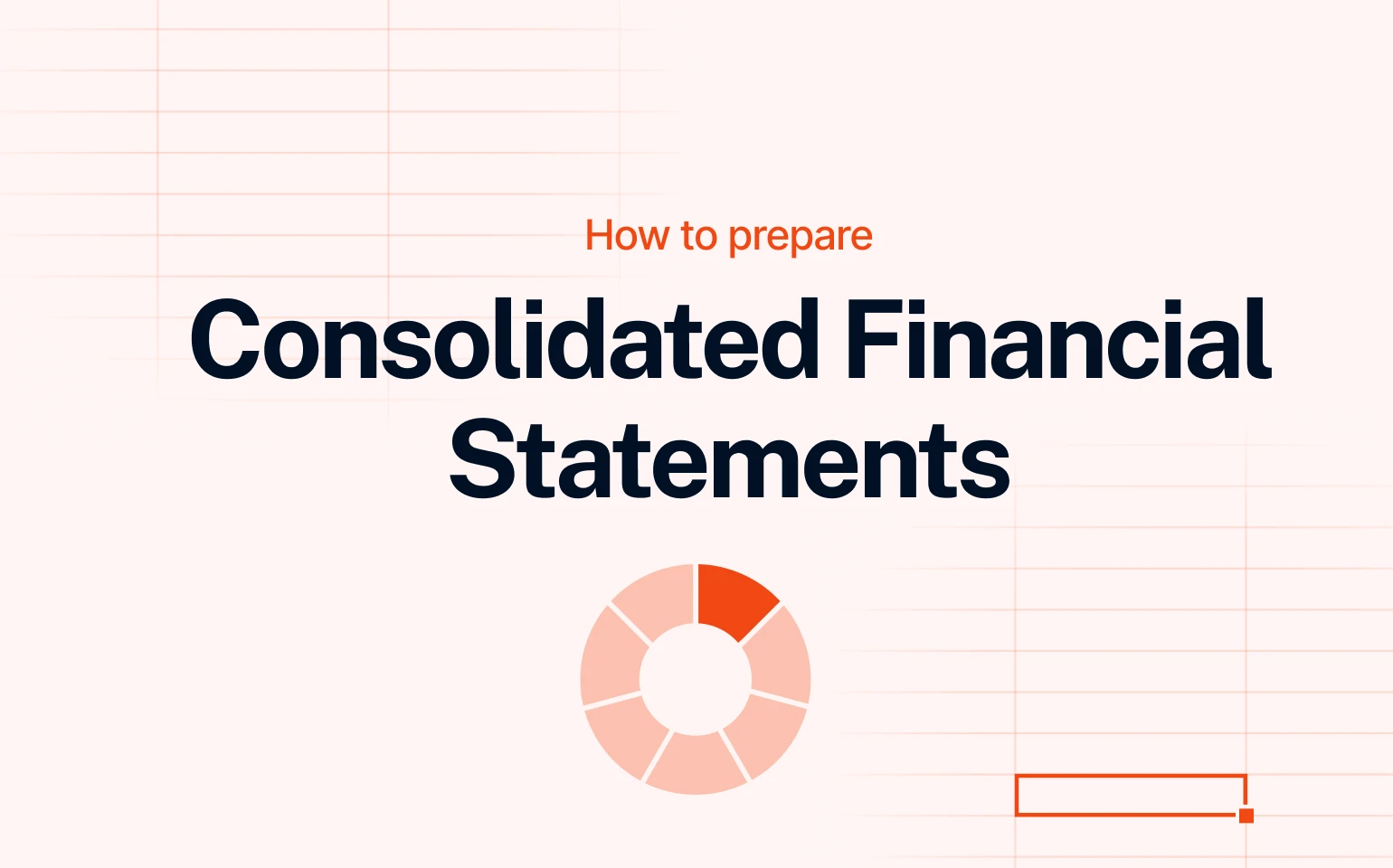 How to prepare Consolidated Financial Statements cover image in light red