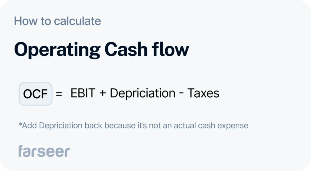 operating cash flow