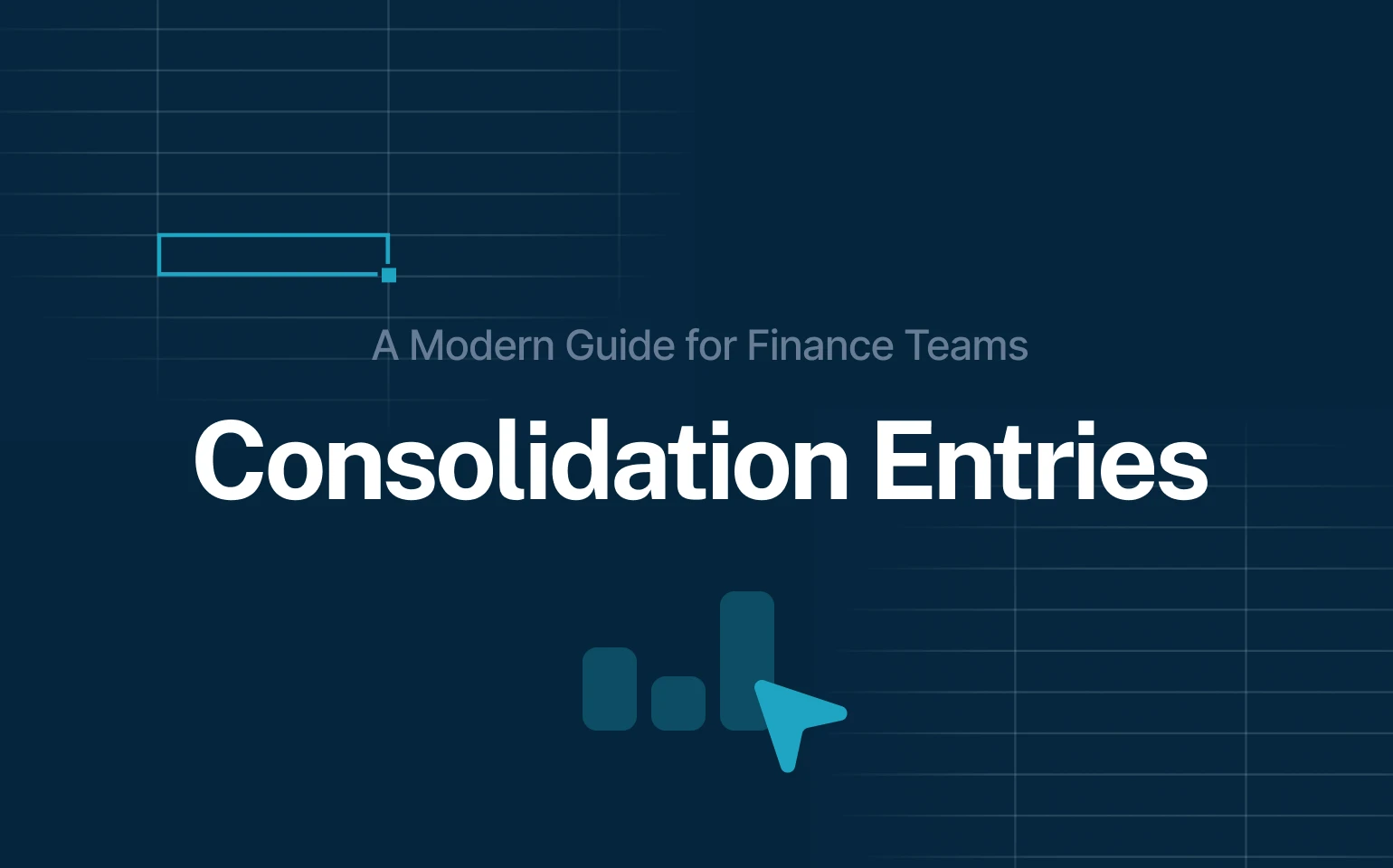 consolidation entries cover image in dark blue
