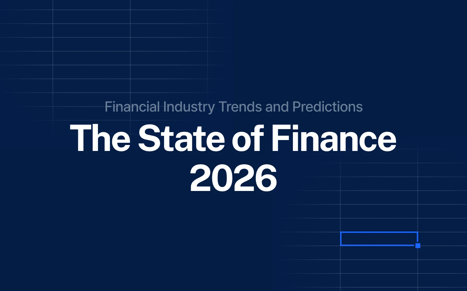 state of finance Financial Industry Trends and Predictions cover image