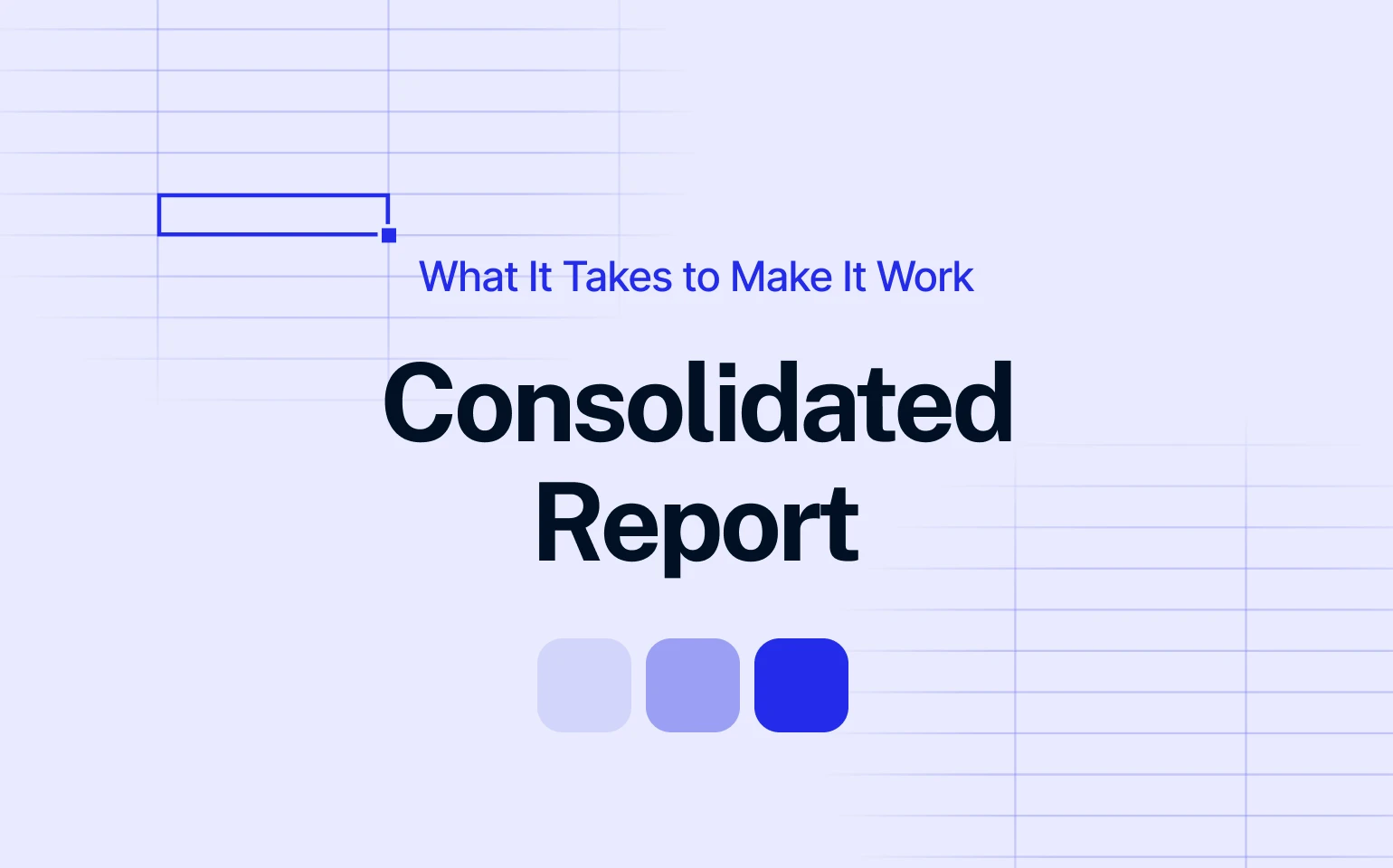 consolidated report cover image in blue