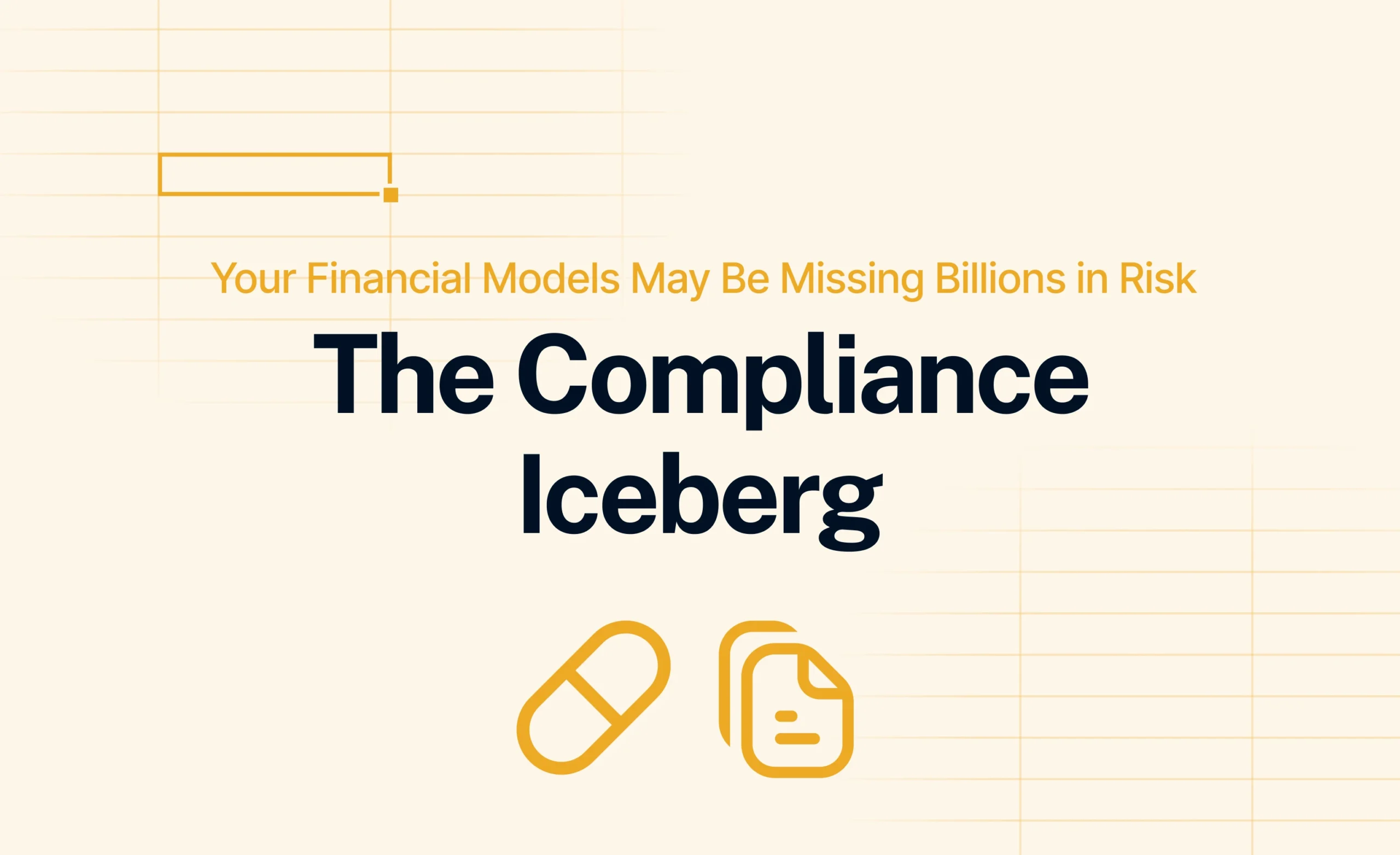 The Compliance Iceberg