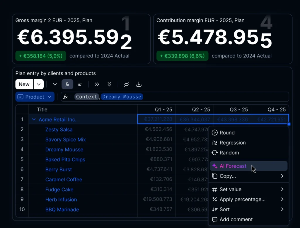 picture of financial modeling 