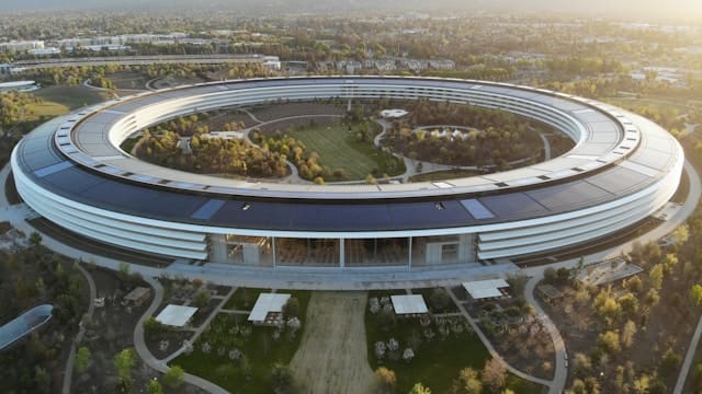 A photo of the Apple Park 