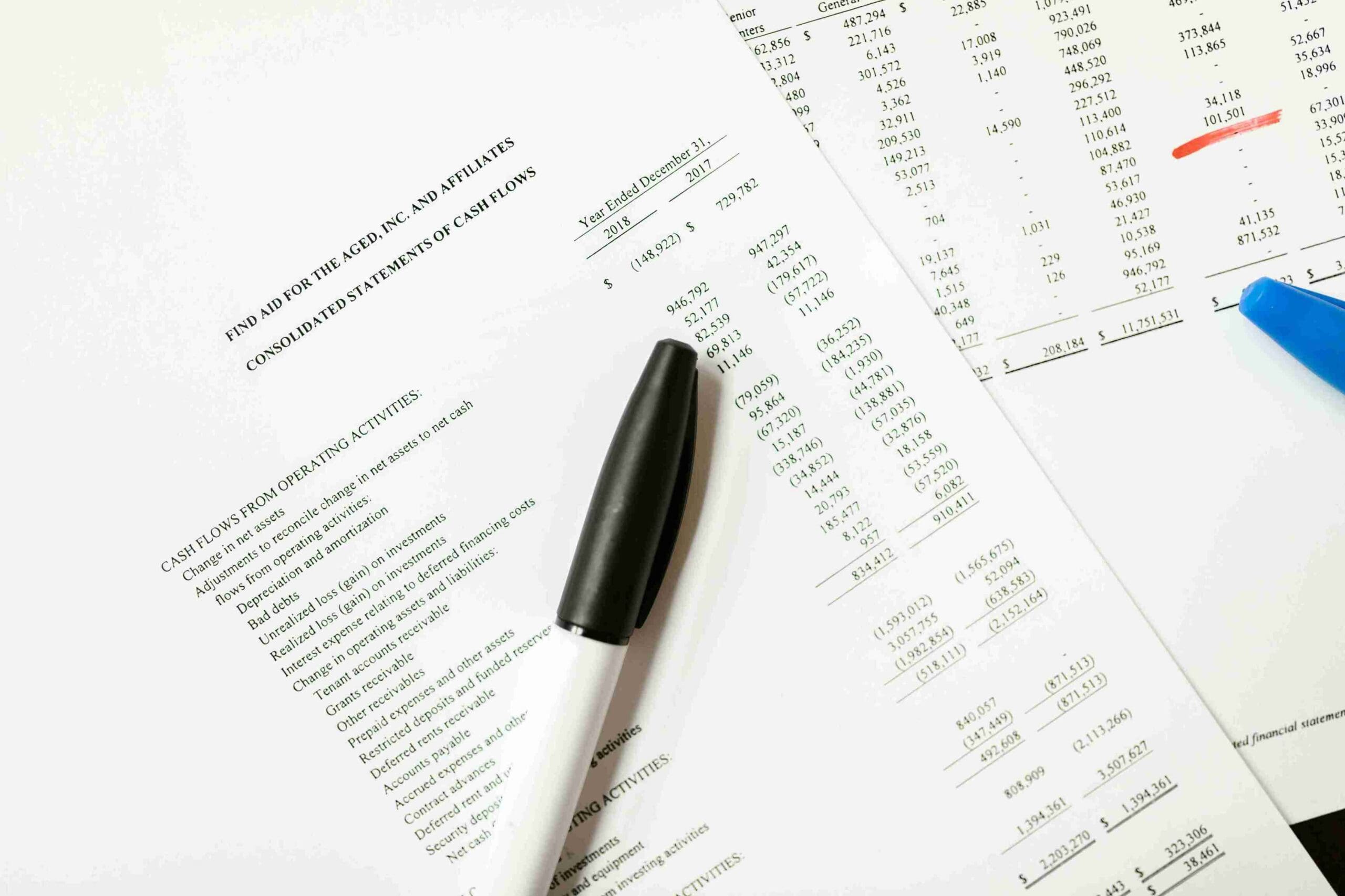financial reporting